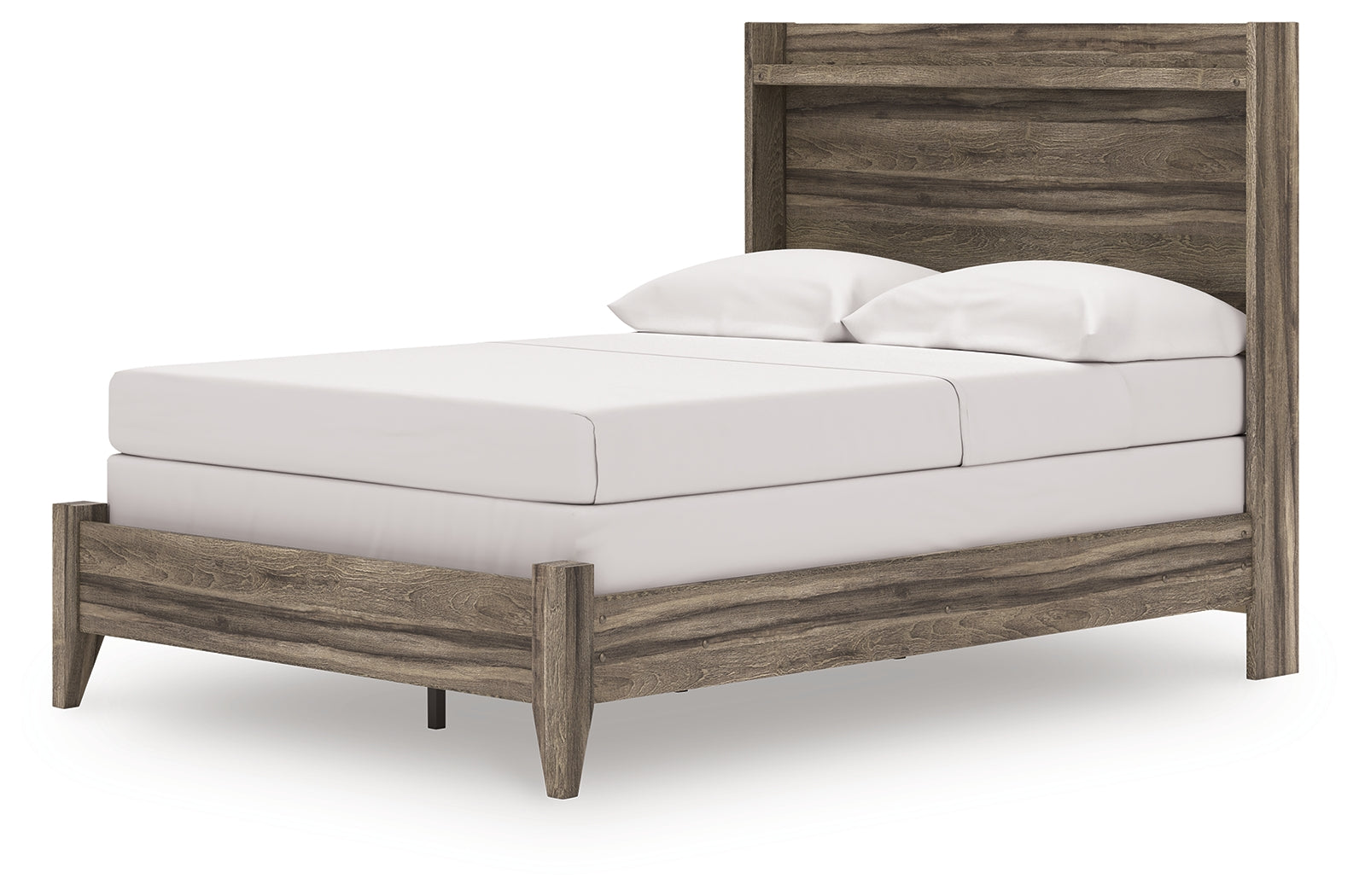 Elbrim Brown Full Panel Bed, Dresser and Mirror (Online Special Price) - Ornate Home