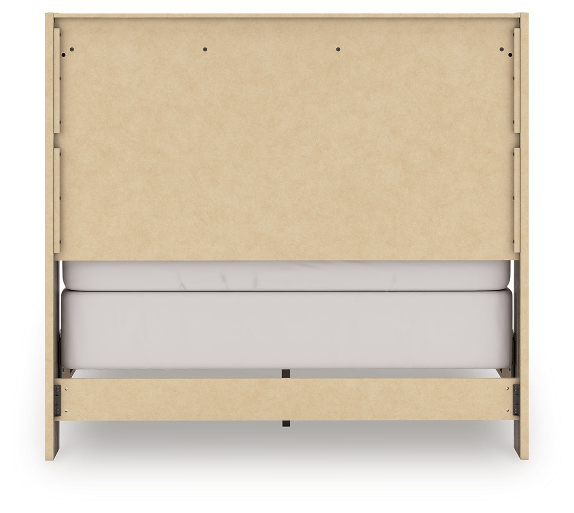 Elbrim Brown Full Panel Bed, Dresser and Mirror - Ornate Home