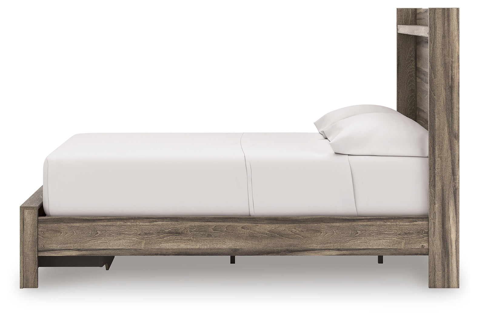 Elbrim Brown Full Panel Storage Bed, Dresser and Mirror (Online Special Price) - Ornate Home