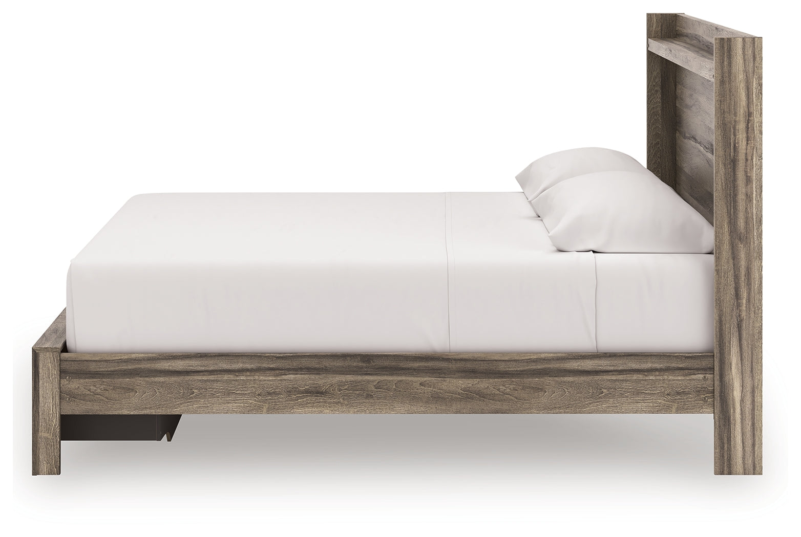 Elbrim Brown King Panel Storage Bed, Chest and Nightstand - Ornate Home
