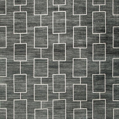 Elderland Black/Gray Washable Large Rug - Ornate Home