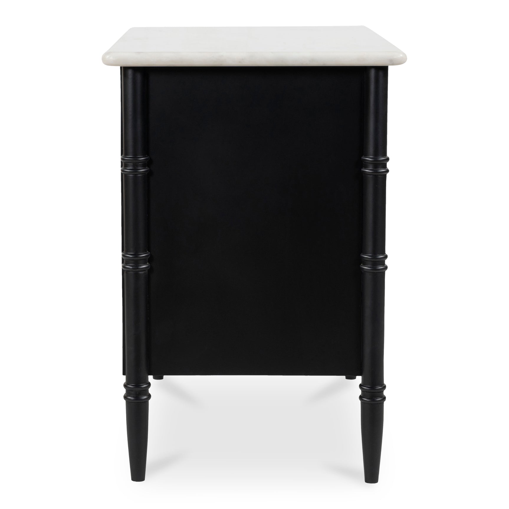 Eleanor Black Nightstand - Ornate Home