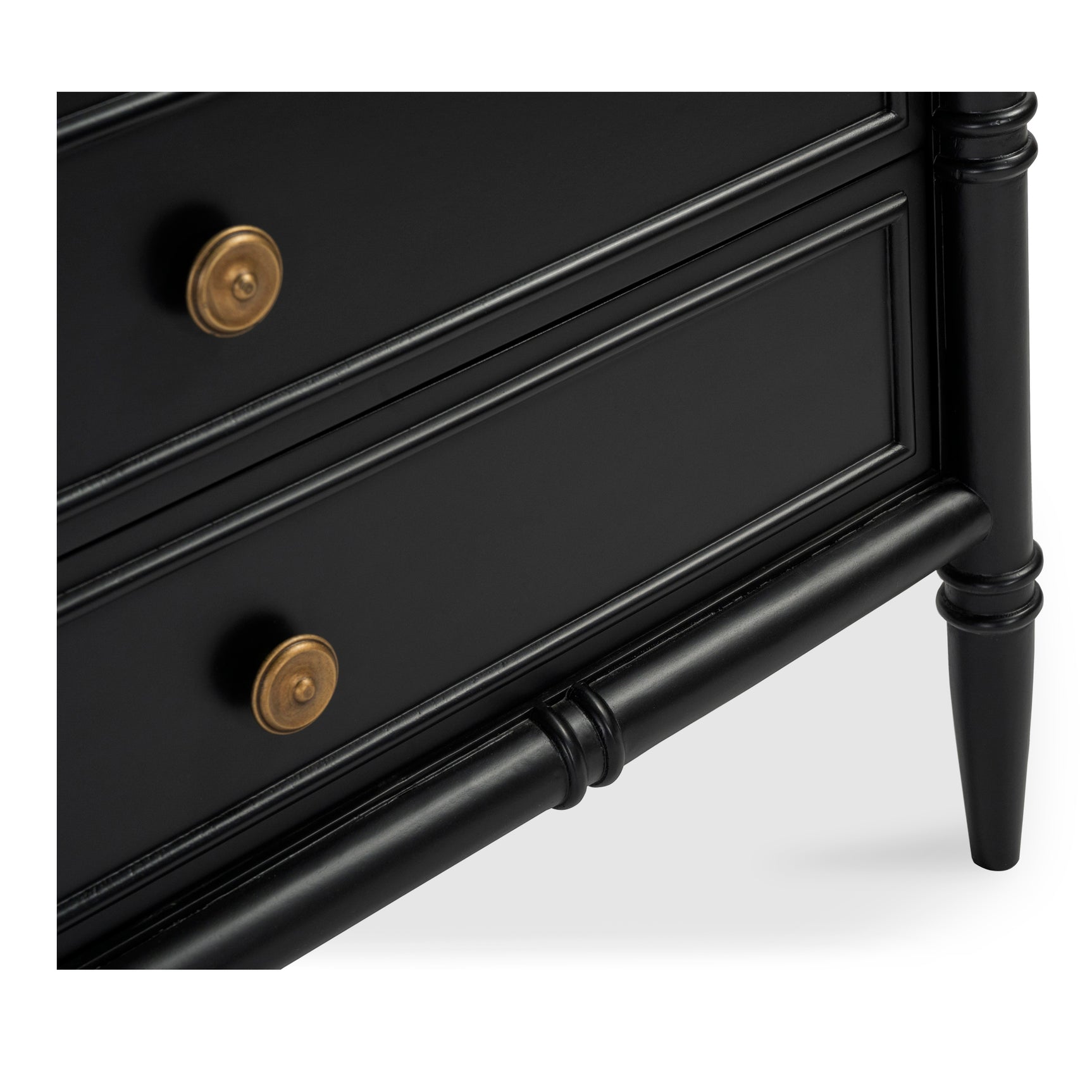 Eleanor Black Nightstand - Ornate Home