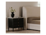 Eleanor Black Nightstand - Ornate Home