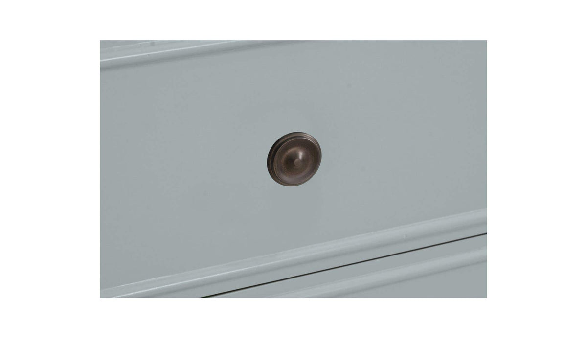 Eleanor Light Blue 5 Drawer Chest - Ornate Home