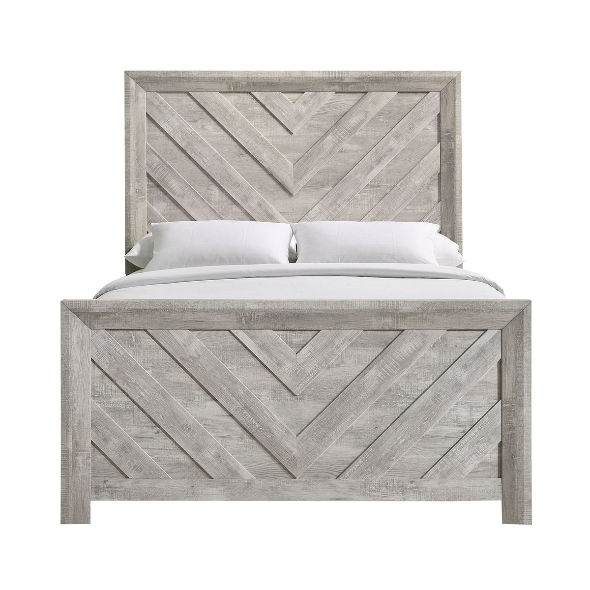 Eleanor White Full Bed - Ornate Home