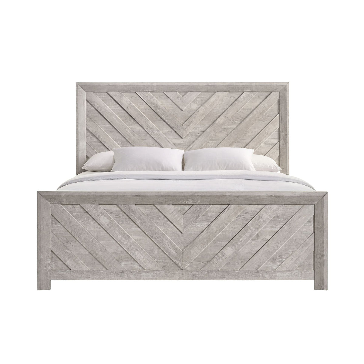 Eleanor White King Bed - Ornate Home