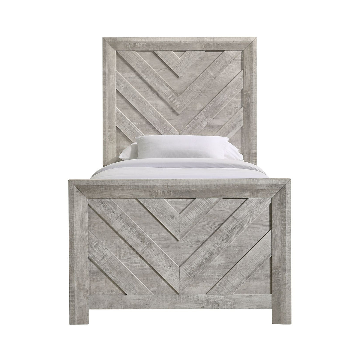 Eleanor White Twin Bed - Ornate Home