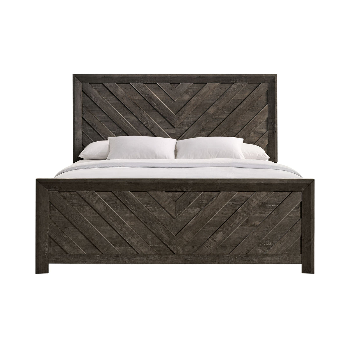 Eleanor Mocha Grey King Bed - Ornate Home