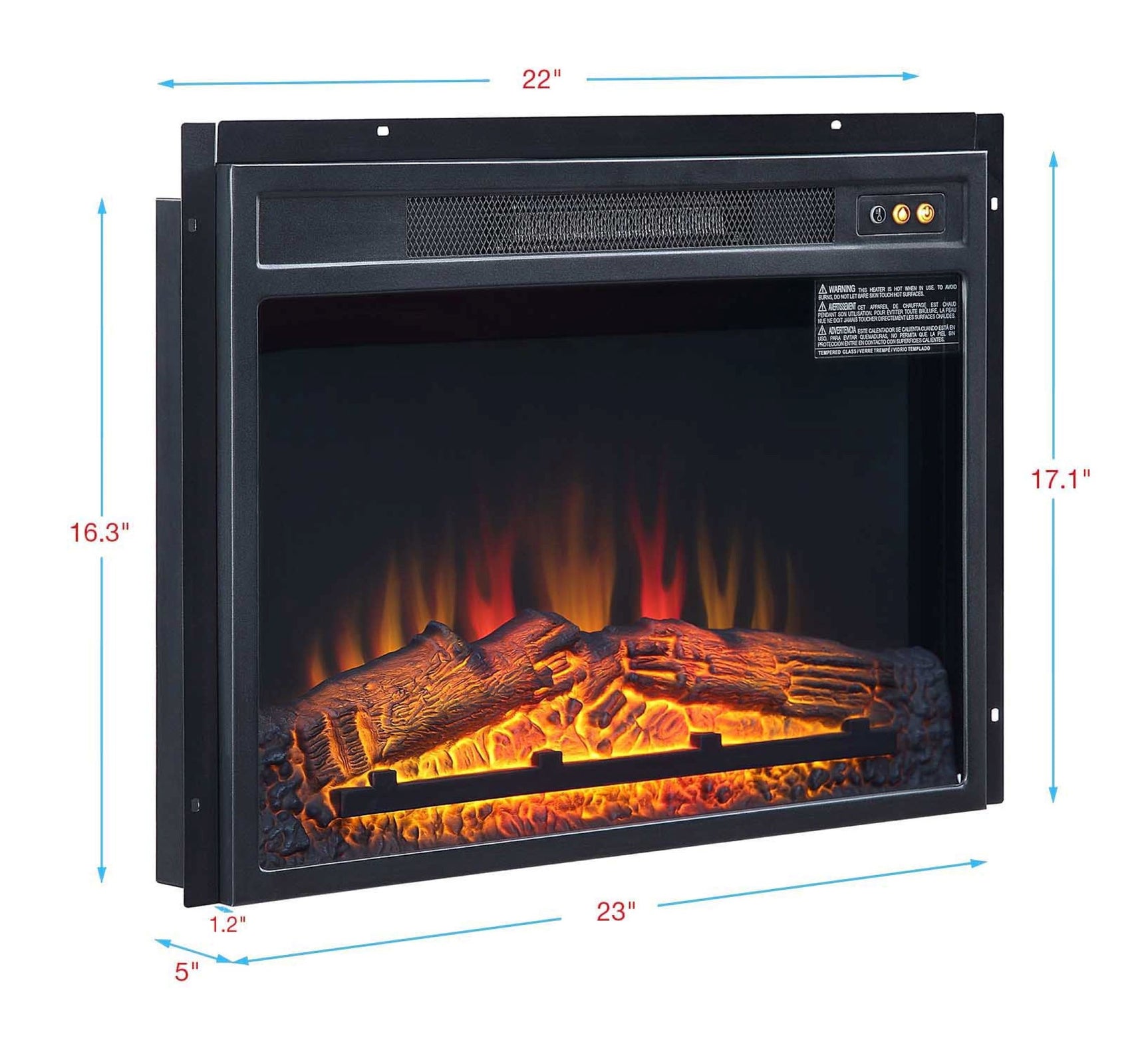 Electric Fireplace - Ornate Home