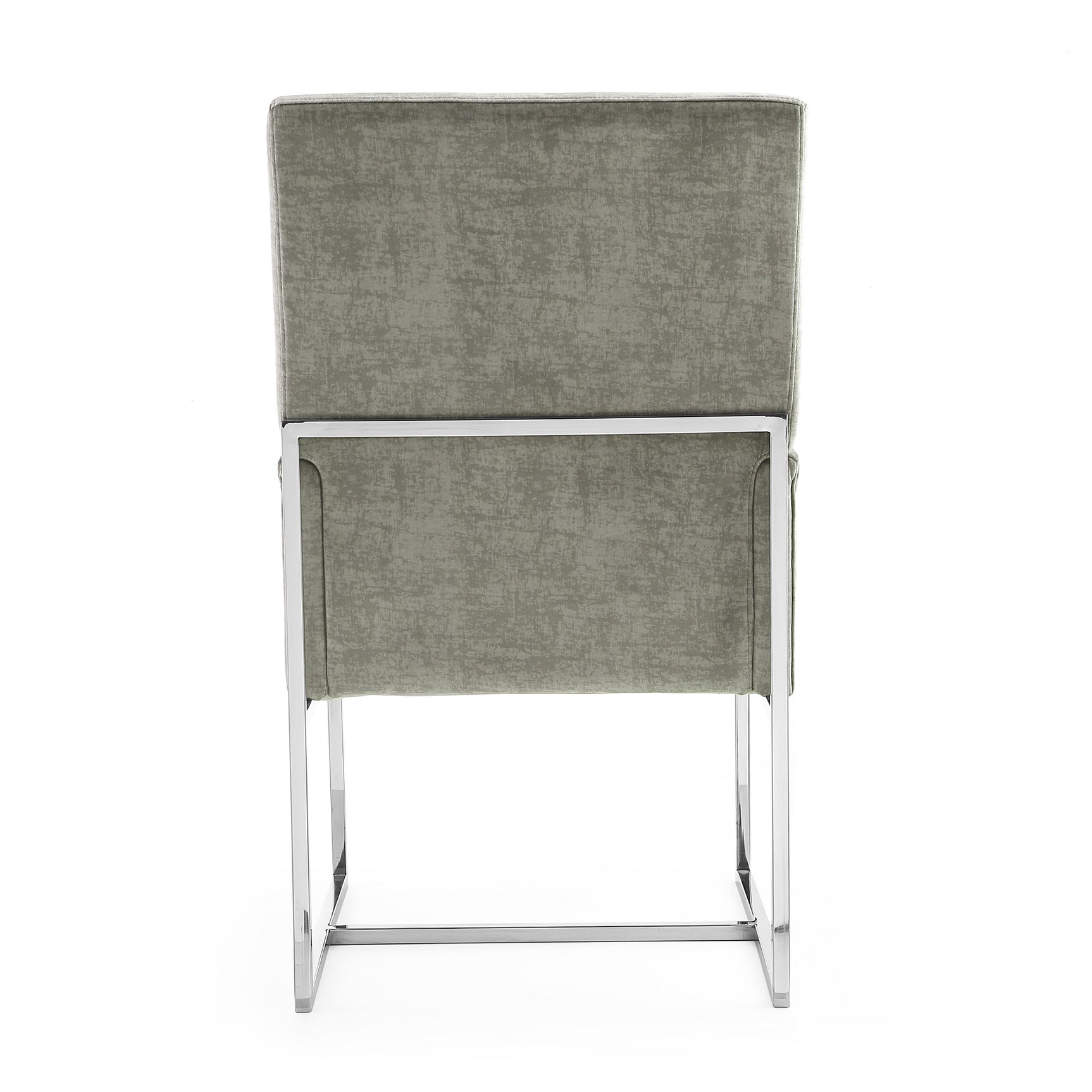 Element Dining Armchair in Steel (set of 2) - Ornate Home