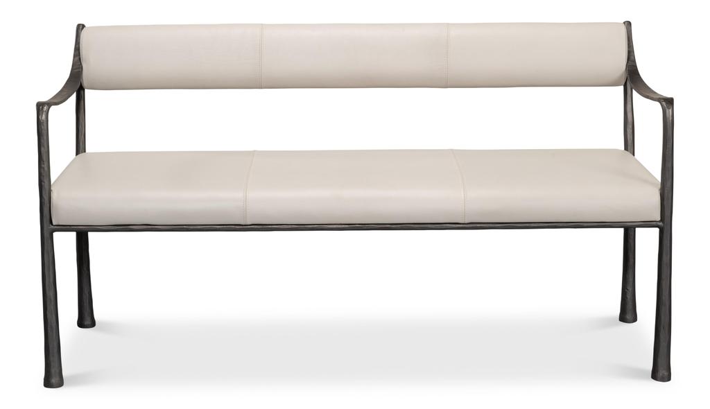 Eliana White Bench - Ornate Home