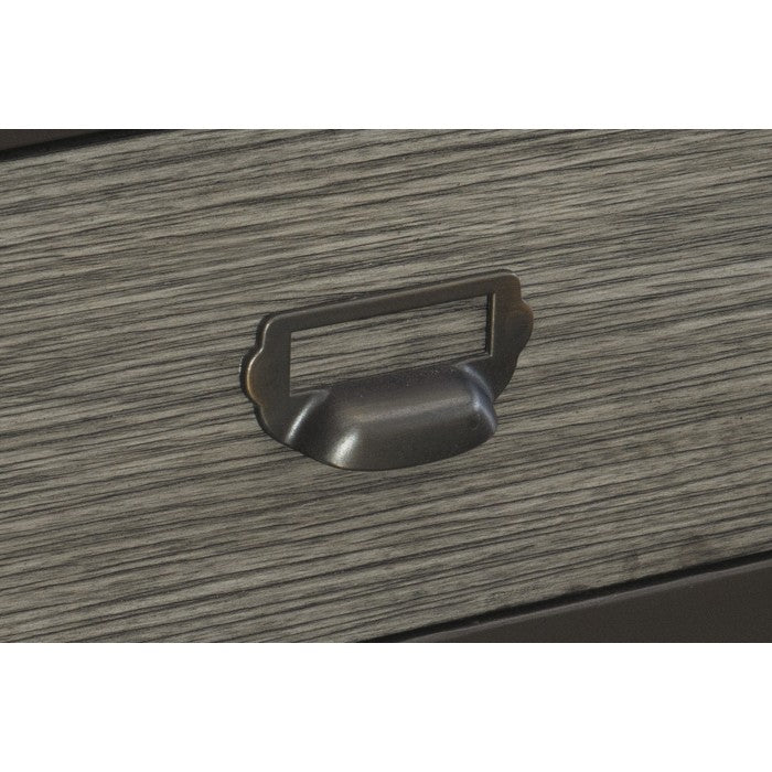 Elias Gray/Gunmetal Counter Height Table - Ornate Home