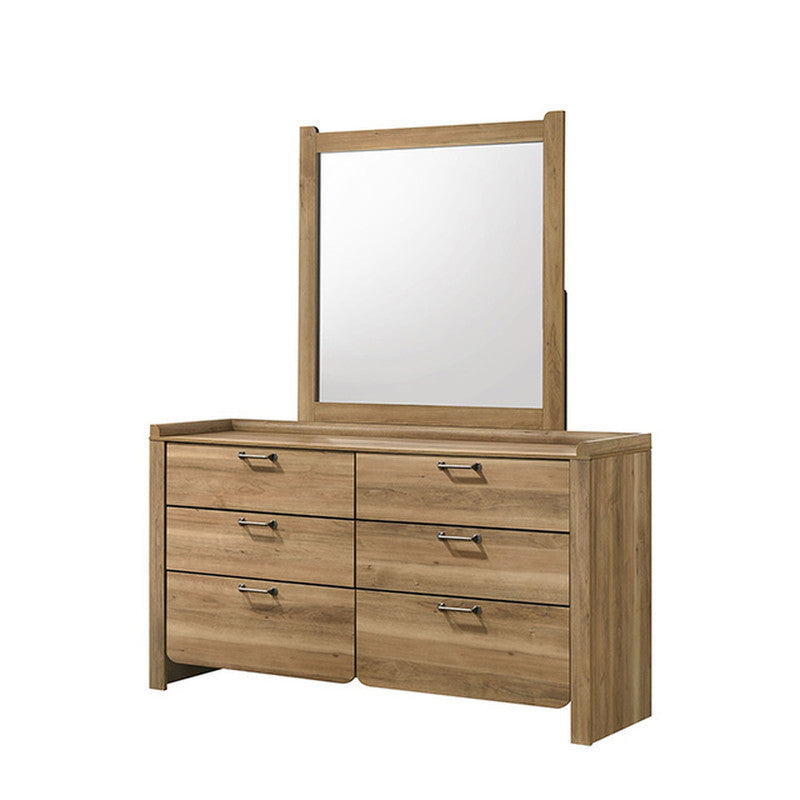 Elinora Natural 4 Pc Queen Bedroom Set - Ornate Home