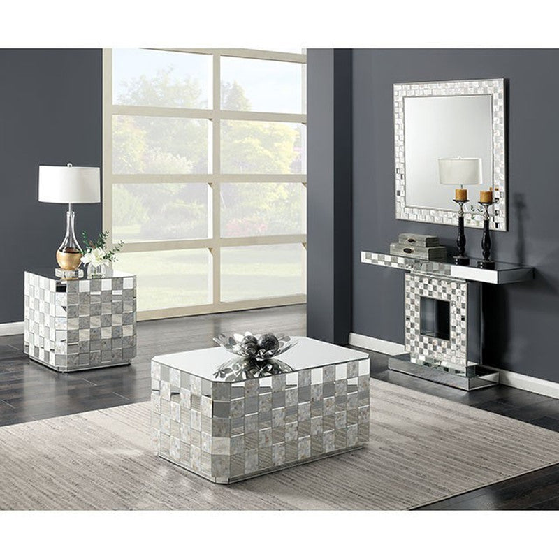 Elior Silver Dressing Table - Ornate Home