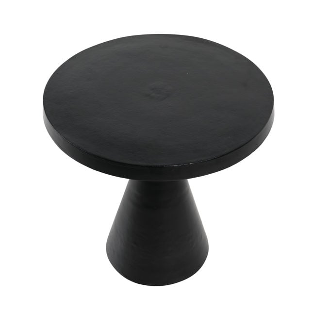 Elisand Antique Black Side Table - Ornate Home