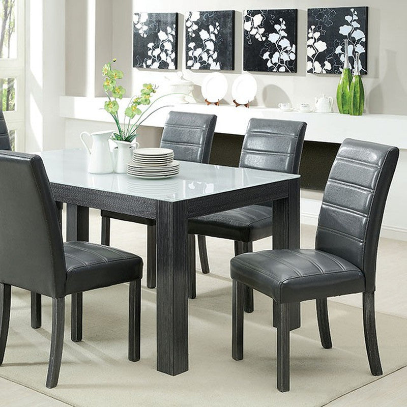 Elise Gray Dining Table - Ornate Home