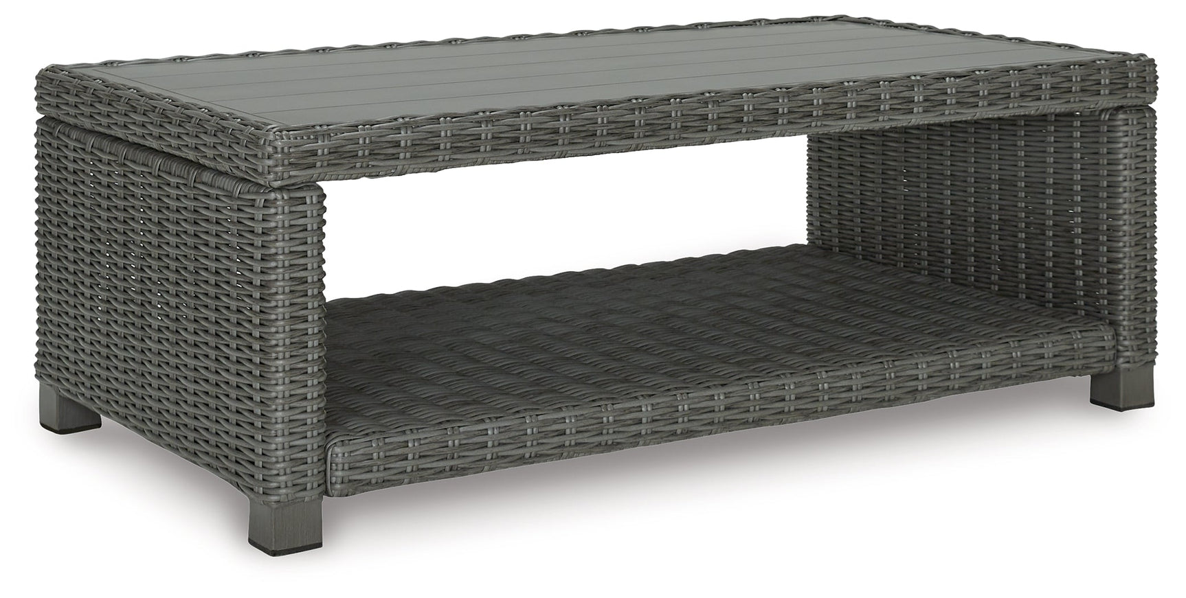 Elite Park Gray Outdoor Coffee Table - Ornate Home
