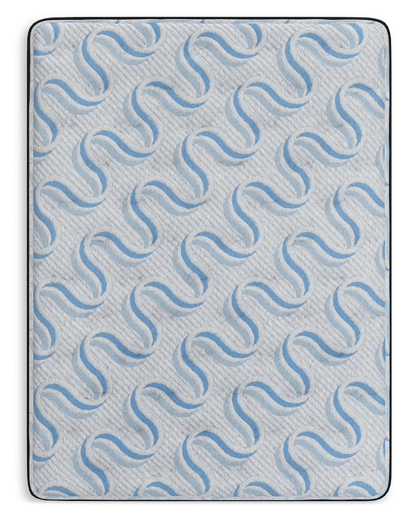 Elite Springs Firm Gray/Blue Queen Mattress - Ornate Home