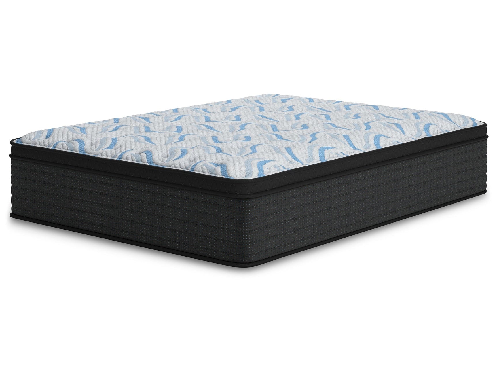 Elite Springs Plush Gray/Blue Full Mattress (Online Special Price) - Ornate Home