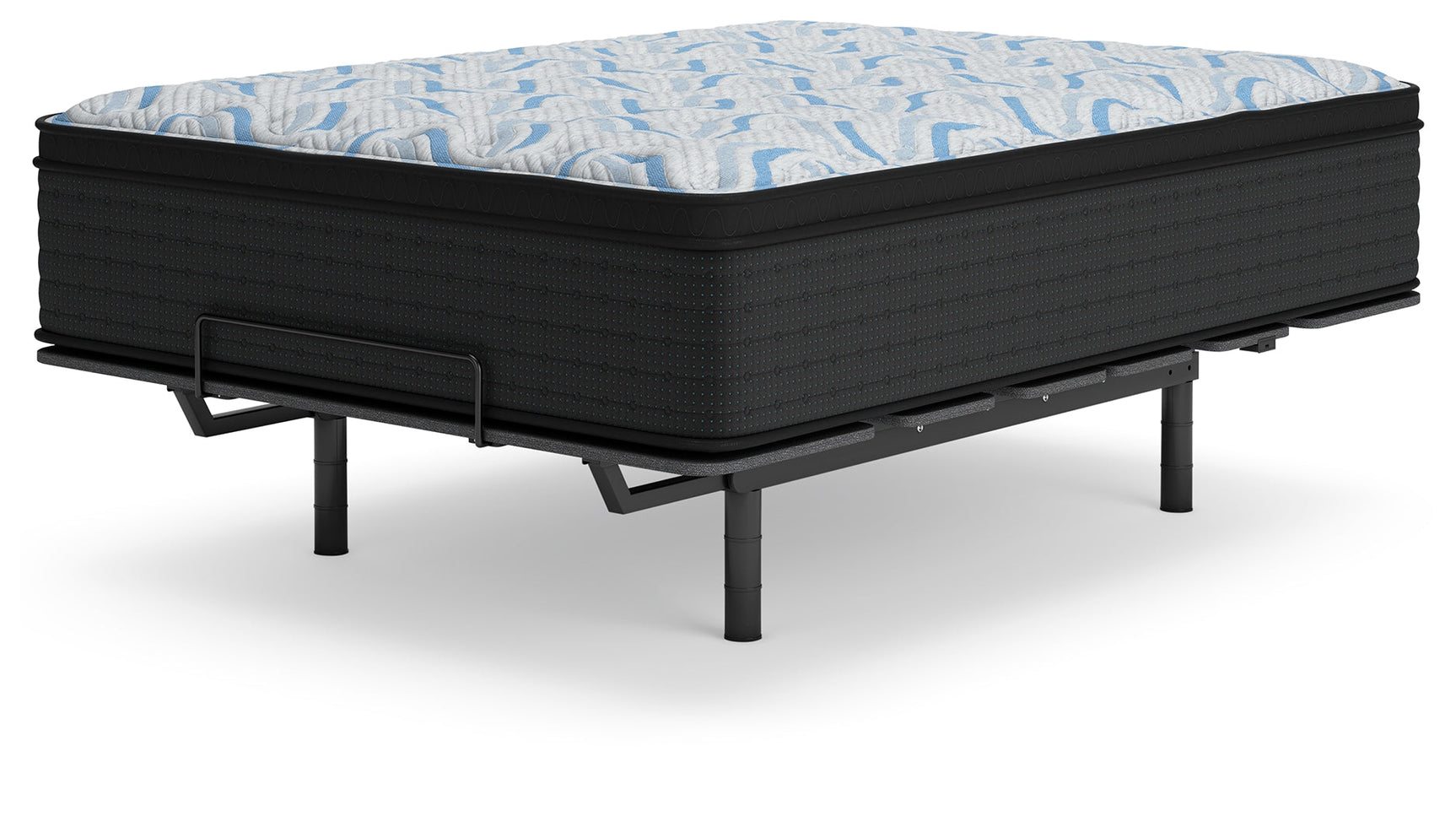 Elite Springs Plush Gray/Blue Full Mattress (Online Special Price) - Ornate Home