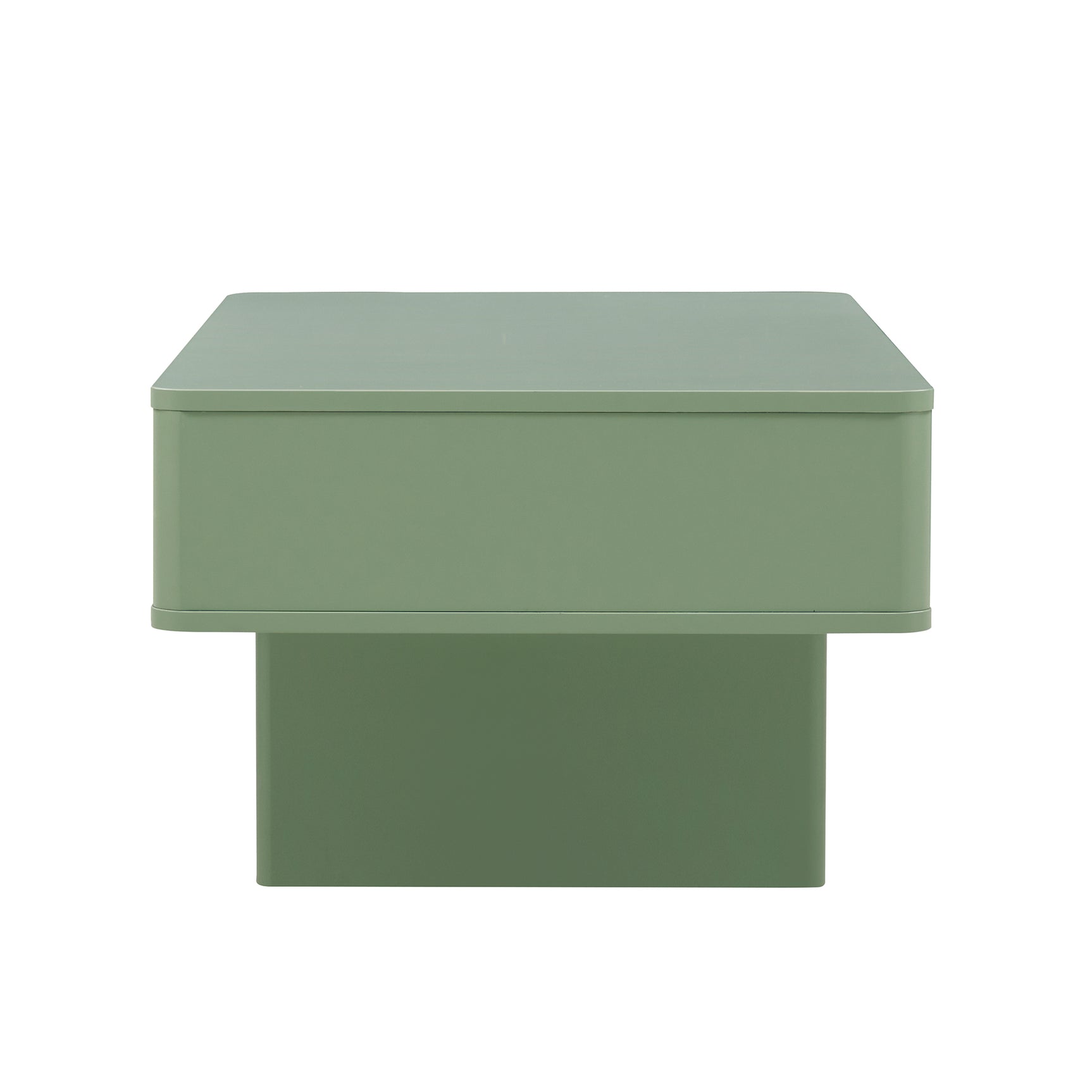Ella 47.2" Coffee Table in Sage Green - Ornate Home