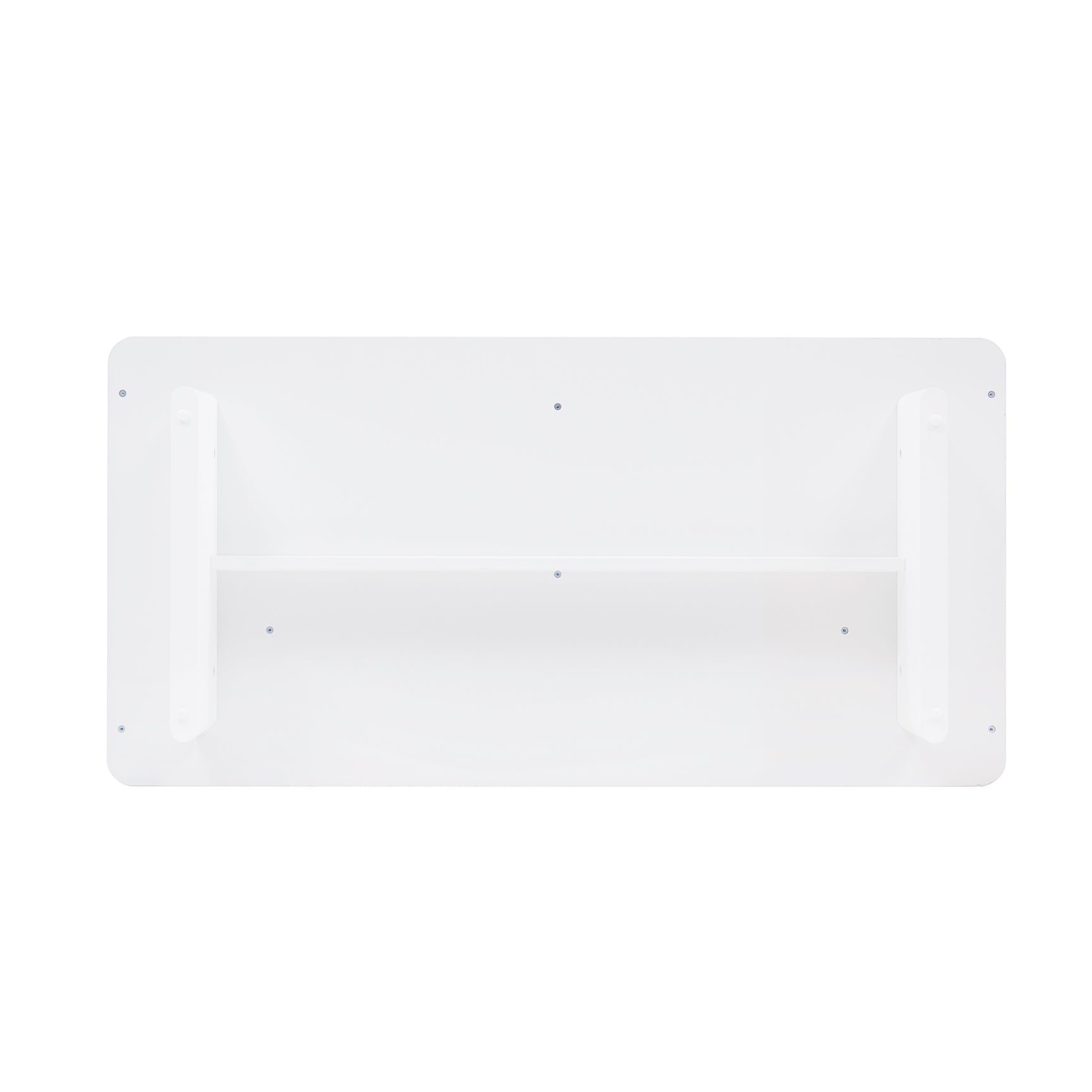 Ella 47.2" Coffee Table in White - Ornate Home