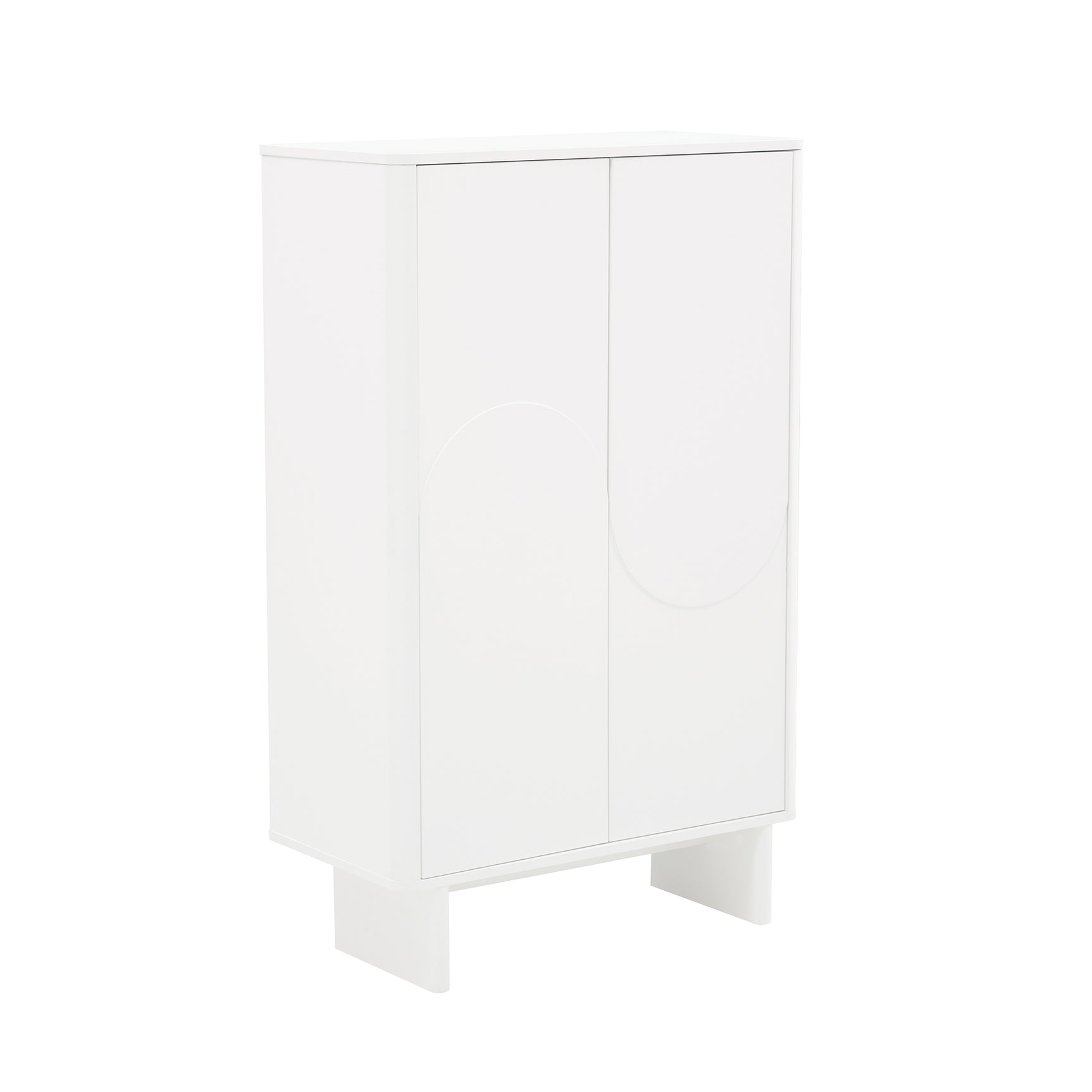 Ella Accent Cabinet in White - Ornate Home