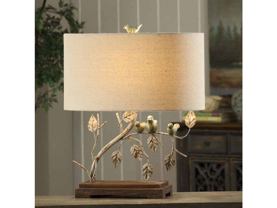 Ella Beige/Brown Table Lamp - Ornate Home