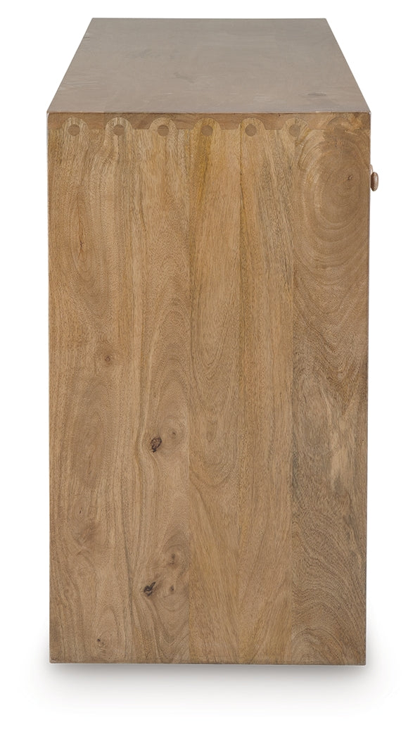 Ella Grove Rich Brown Console (Online Special Price) - Ornate Home