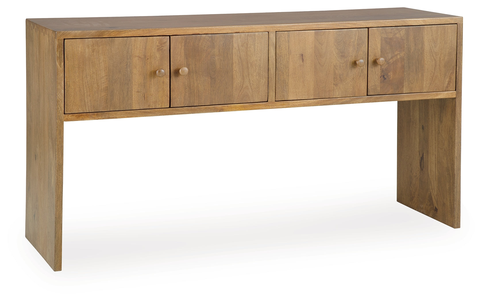 Ella Grove Rich Brown Console - Ornate Home