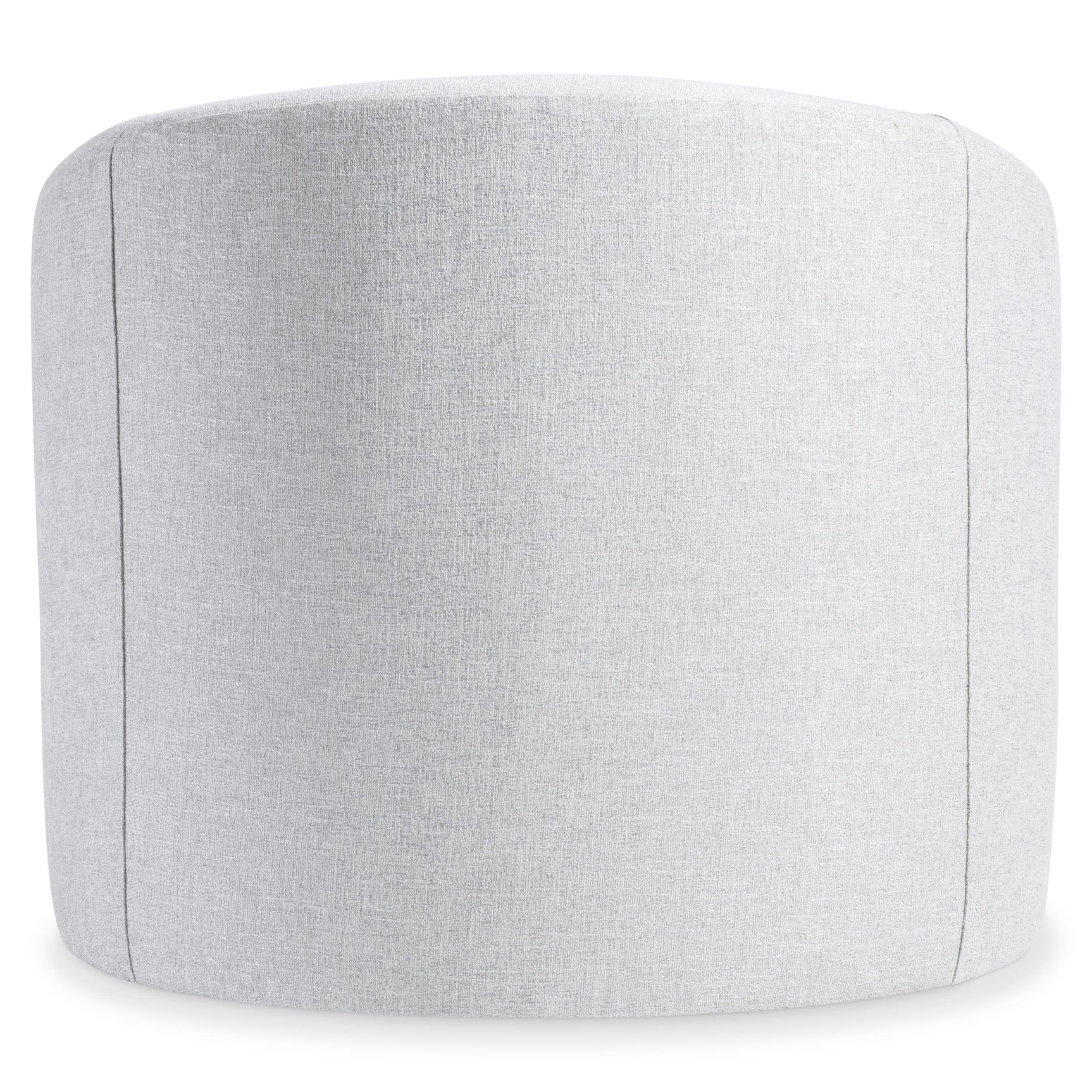 Elle White/Cream Fabric Swivel Chair - Ornate Home