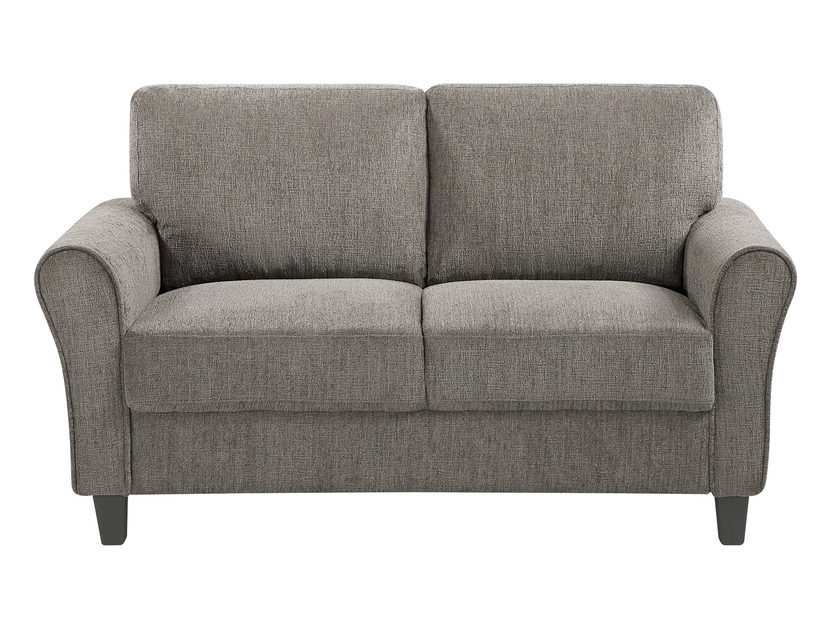 Ellery Brown Loveseat - Ornate Home