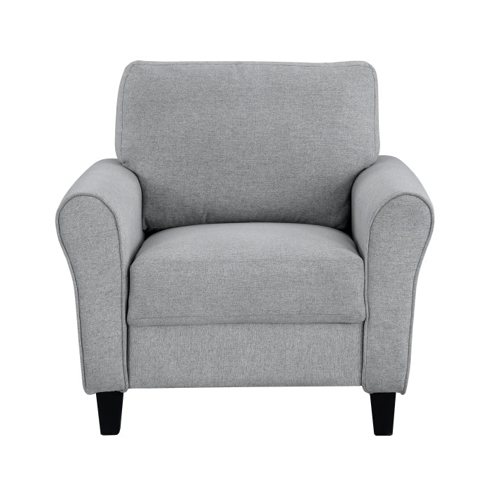 Ellery Dark Gray Chair - Ornate Home