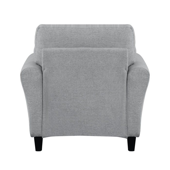 Ellery Dark Gray Chair - Ornate Home