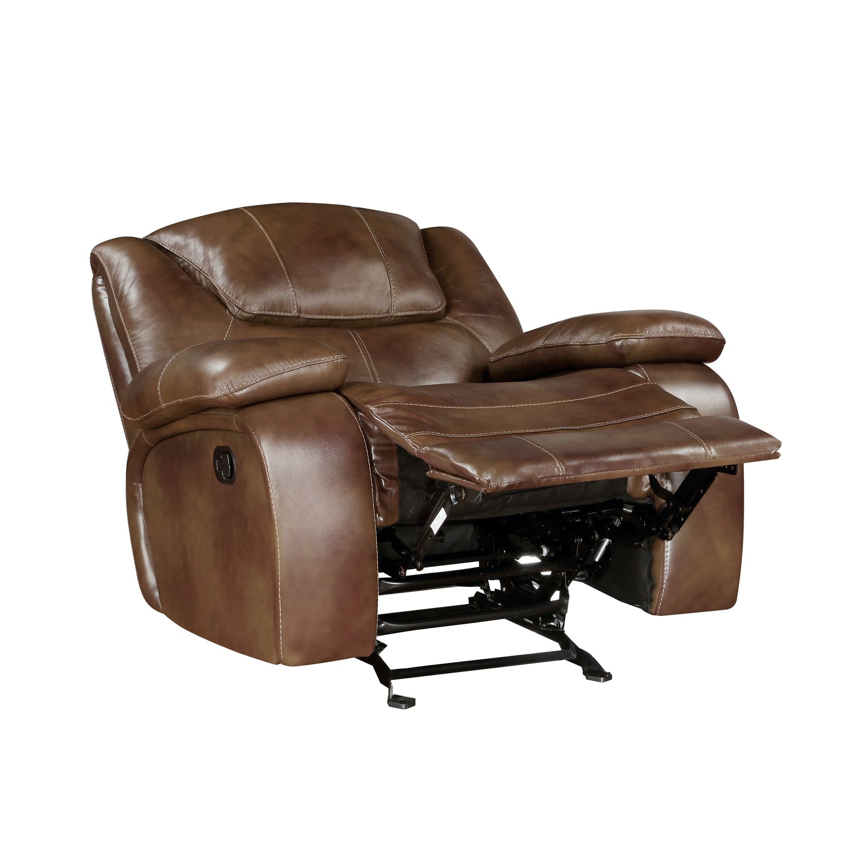 Ellicott Brown Glider Reclining Chair - Ornate Home