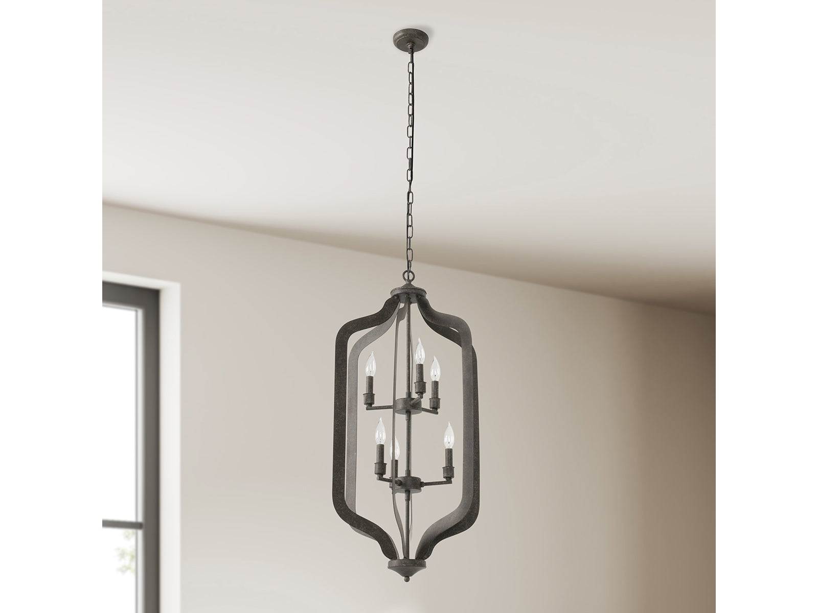 Ellie Iron Chandelier - Ornate Home