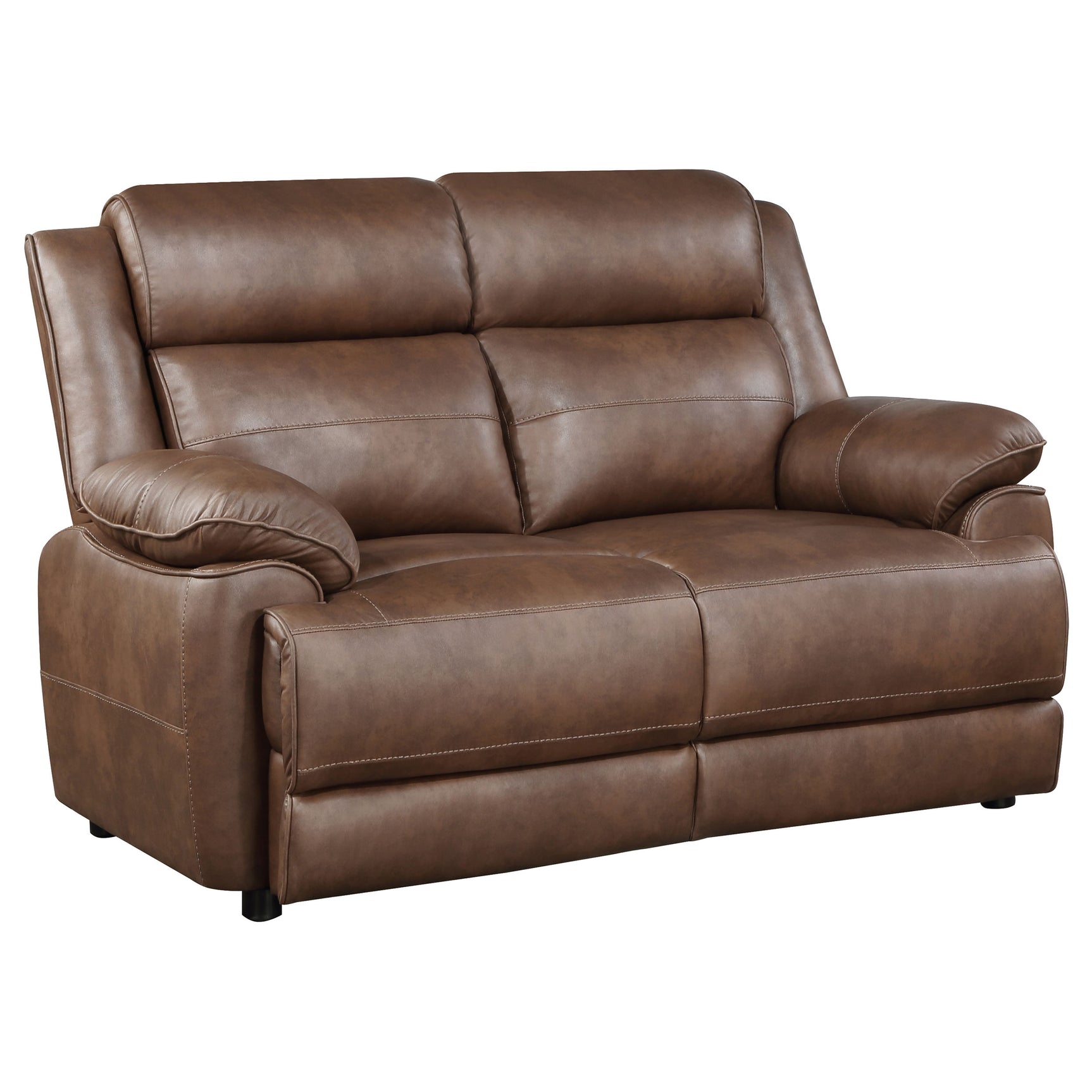 Ellington Dark Brown Sofa & Loveseat - Ornate Home