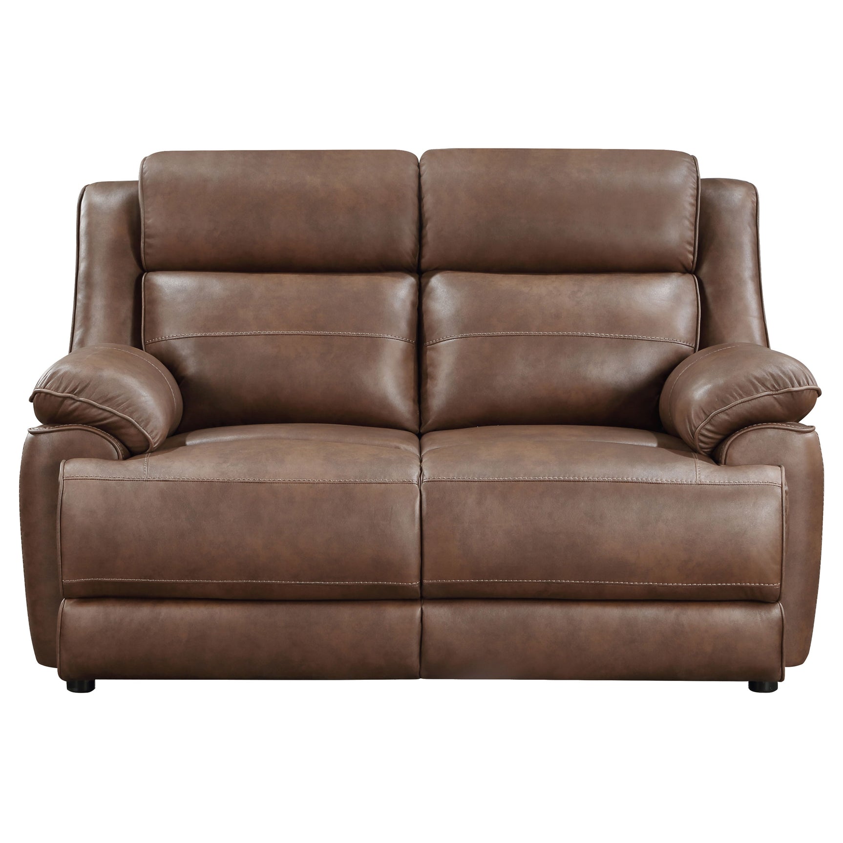 Ellington Dark Brown Sofa & Loveseat - Ornate Home