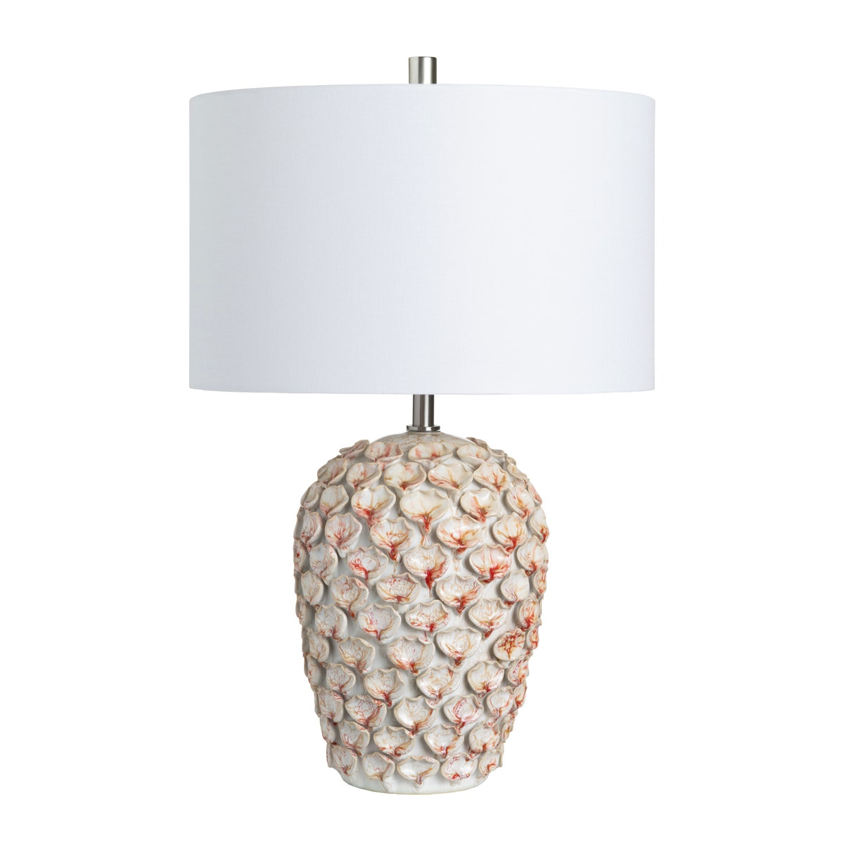 Ellis Blush/Cream Table Lamp - Ornate Home