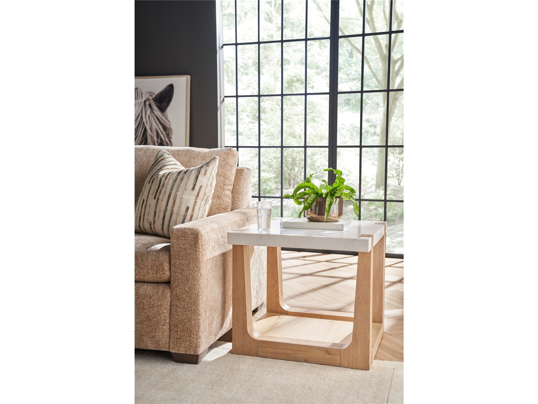 Ellis Organic Natural Oak End Table - Ornate Home