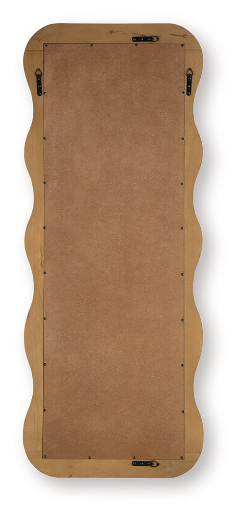 Ellisonville Brown Floor Mirror - Ornate Home