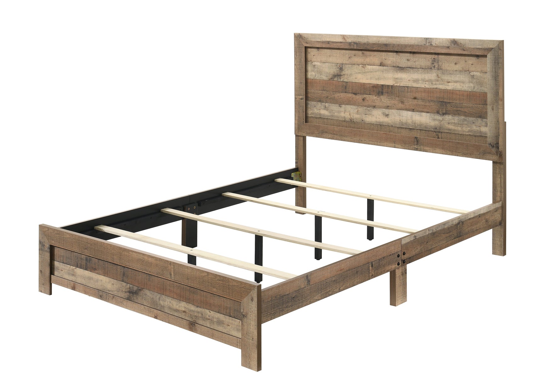 Elmer Natural Queen Panel Bed - Ornate Home