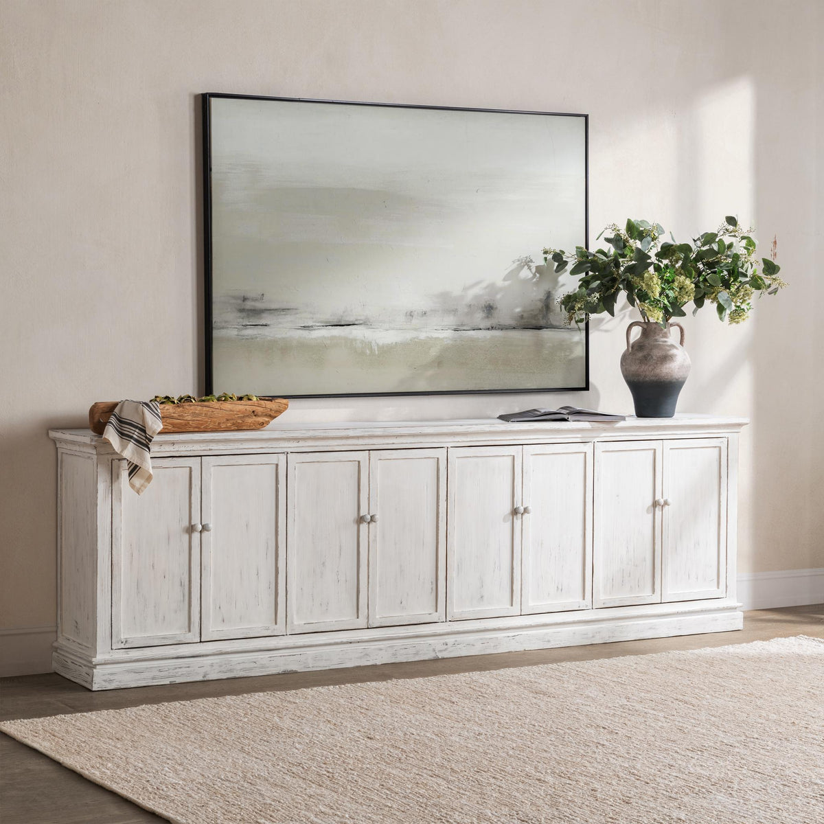 Elmer Shoreline Wash 8-Door Cabinet