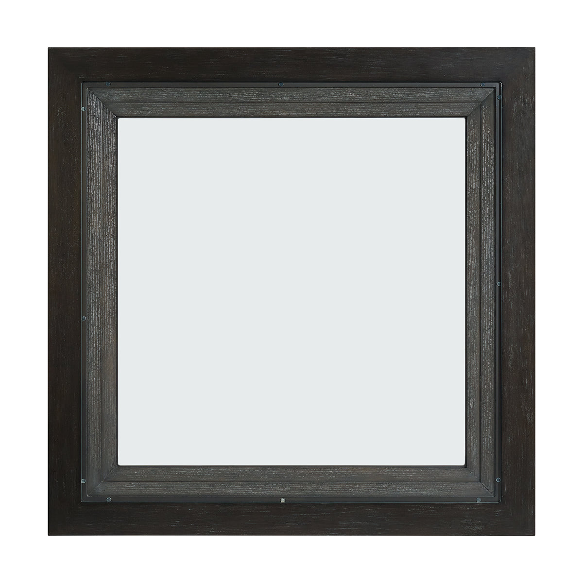 Elodie Charcoal Counter Table with Glass - Ornate Home