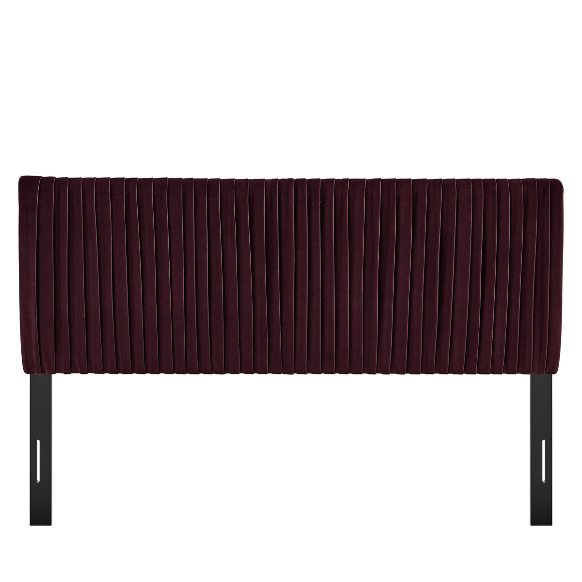 Eloise Mulberry Stain-Resistant Performance Velvet Queen Headboard - Ornate Home