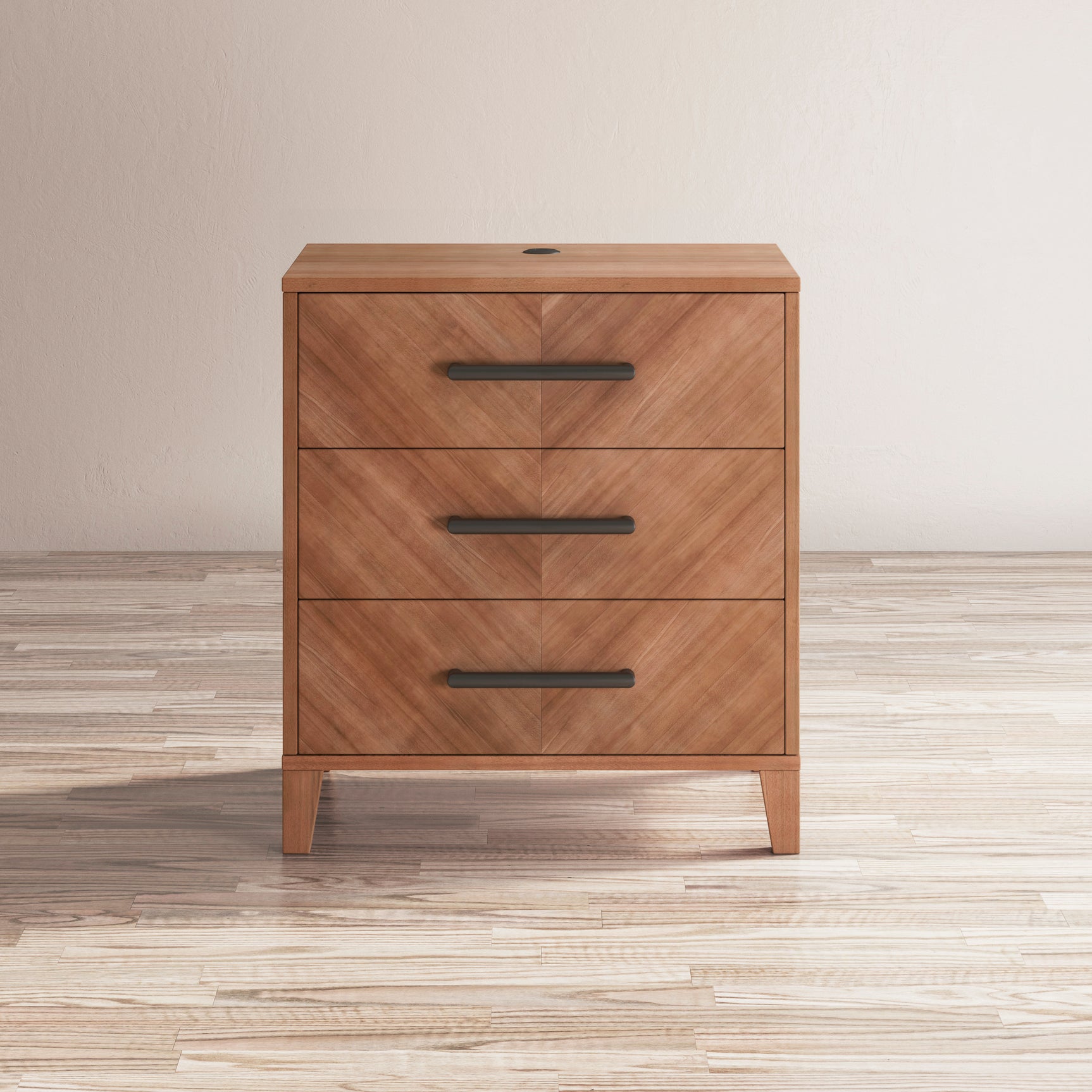 Eloquence Natural Nightstand - Ornate Home