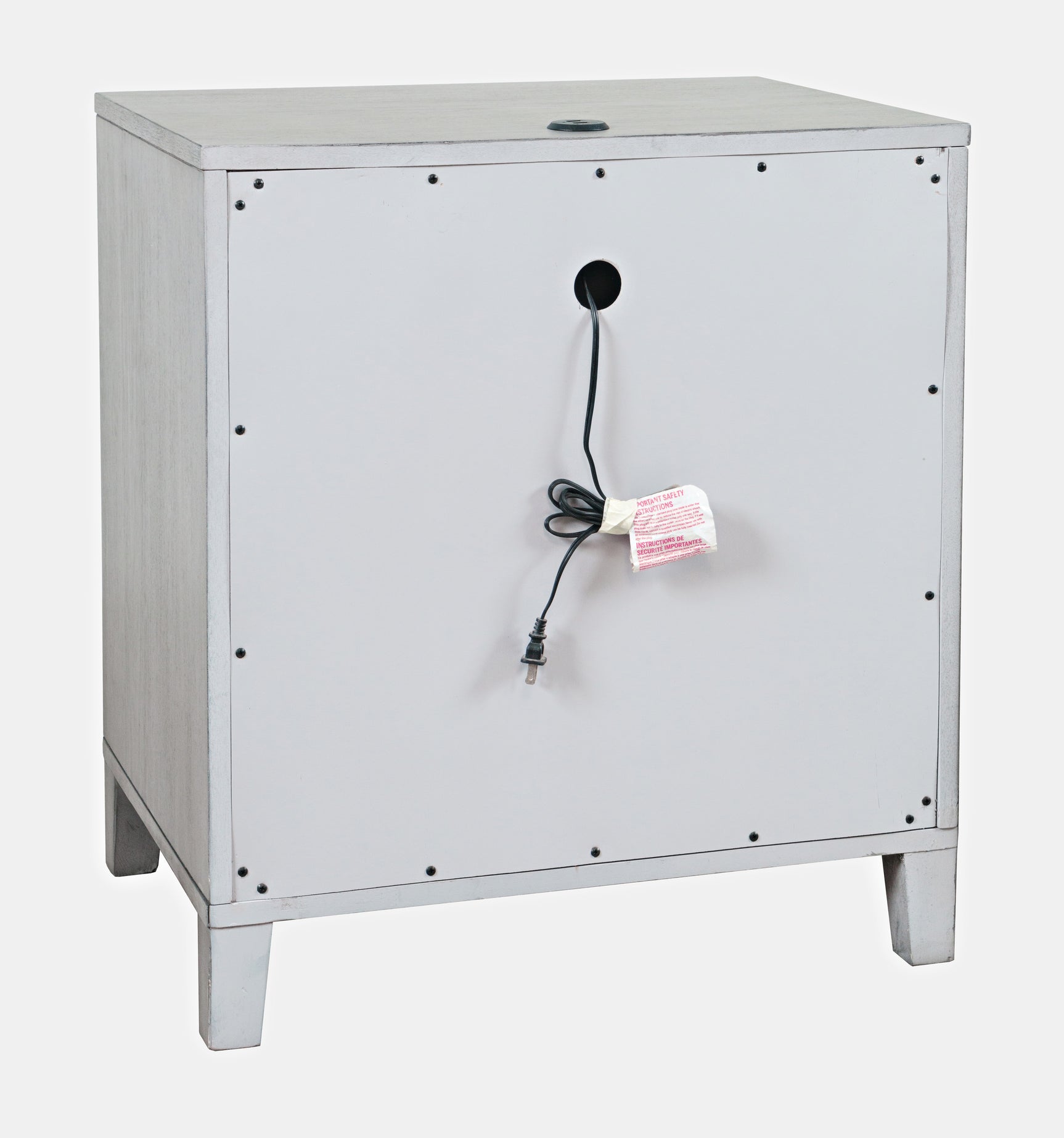 Eloquence Stone Nightstand - Ornate Home