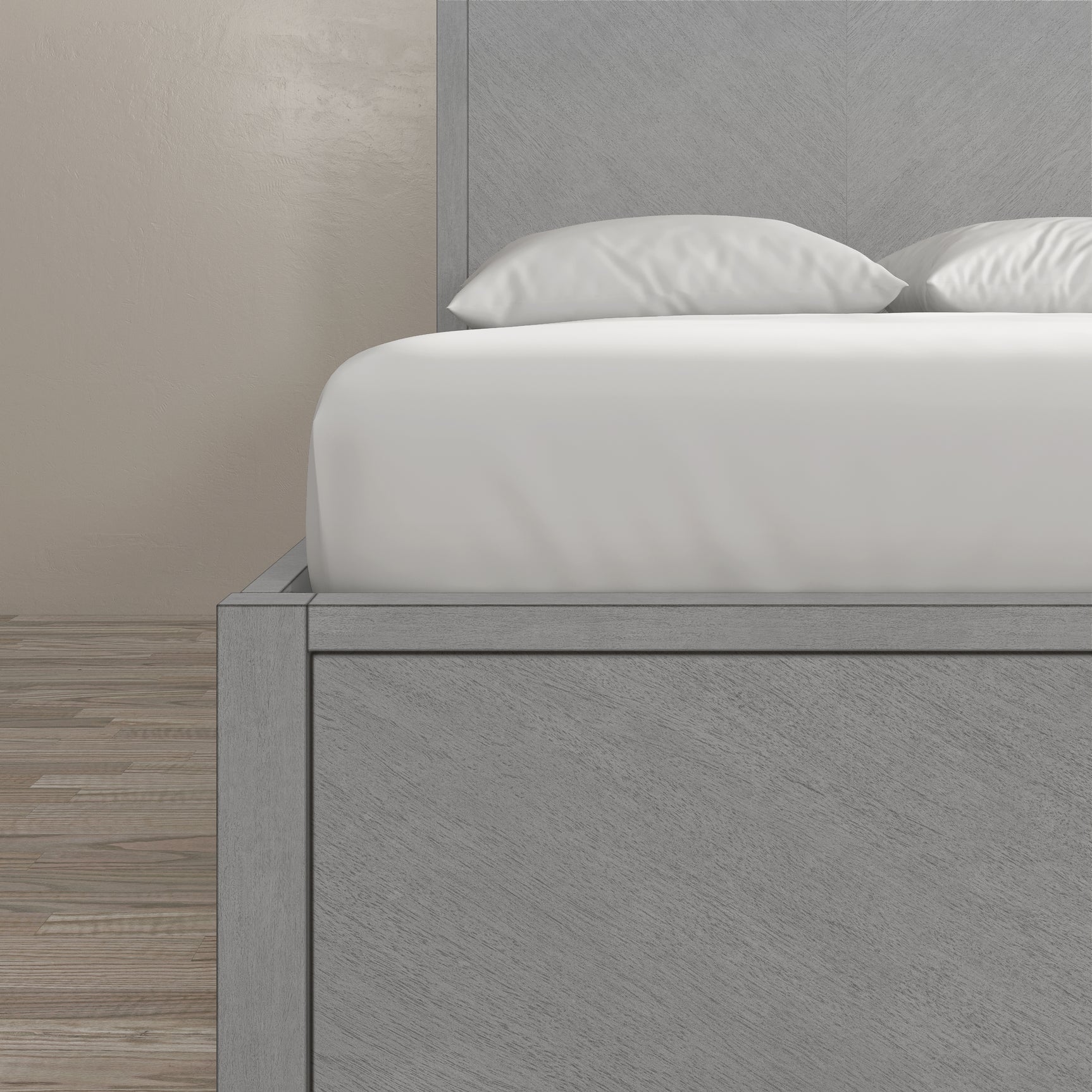 Eloquence Stone Queen Panel Bed - Ornate Home
