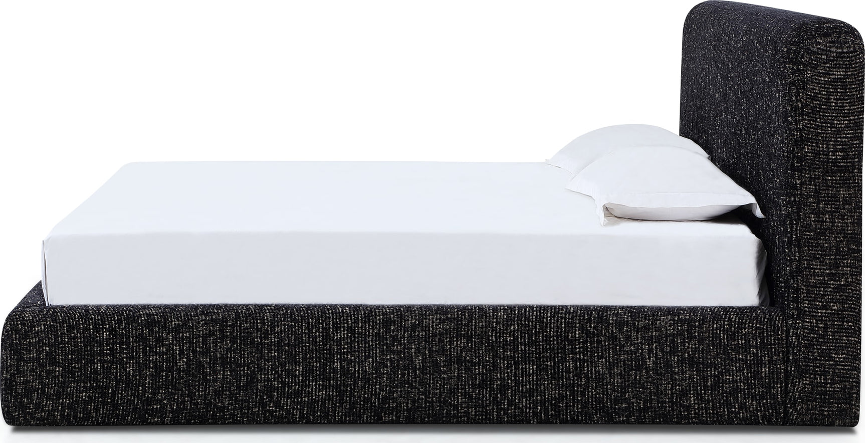 Elora Moonlight Full Upholstered Platform Bed - Ornate Home